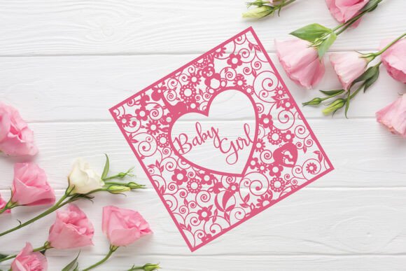 Baby Girl Frame SVG Cut File: Designer Review