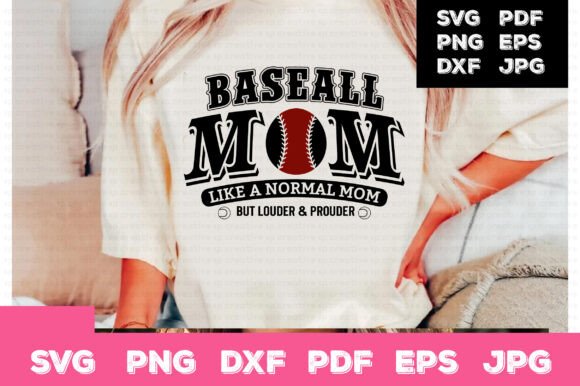 BASEALL MOM LIKE a NORMAL MOM but LOUDER