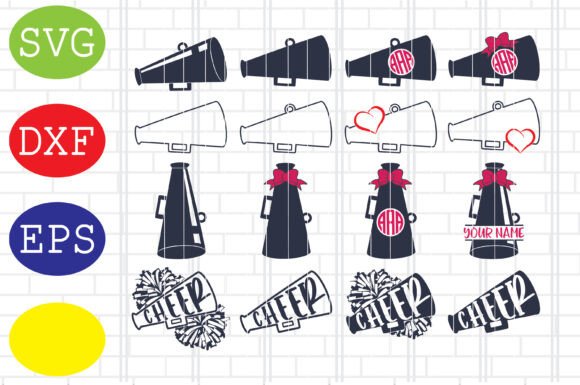Cheer Megaphone Design Files: An Embroidery Review