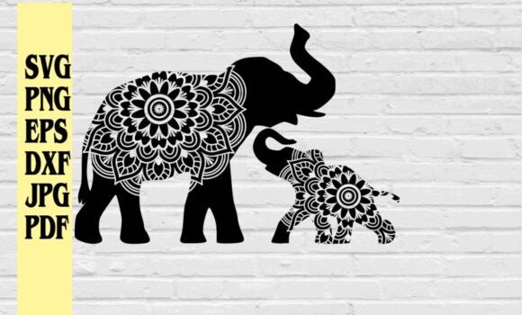 Elephant Mom and Baby Mandala: A Designer's Real-Use Review