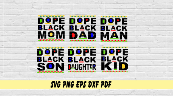 Evaluating the “Dope Black Family” Embroidery Design