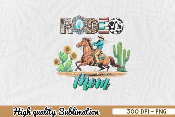 Evaluating the Rodeo Mom Sublimation Mother's Day PNG Design
