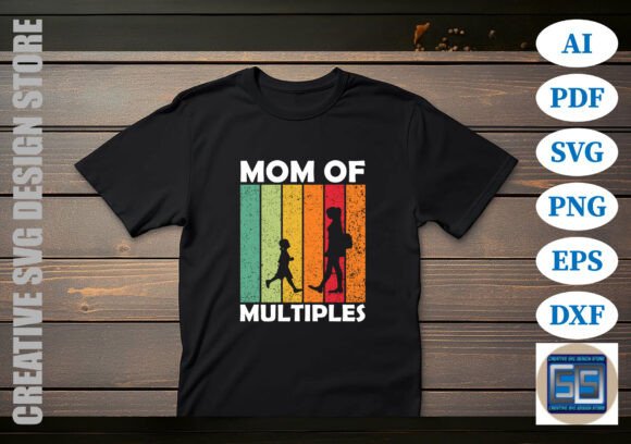 Mom of Multiples T-shirt Design: A Designer’s Review